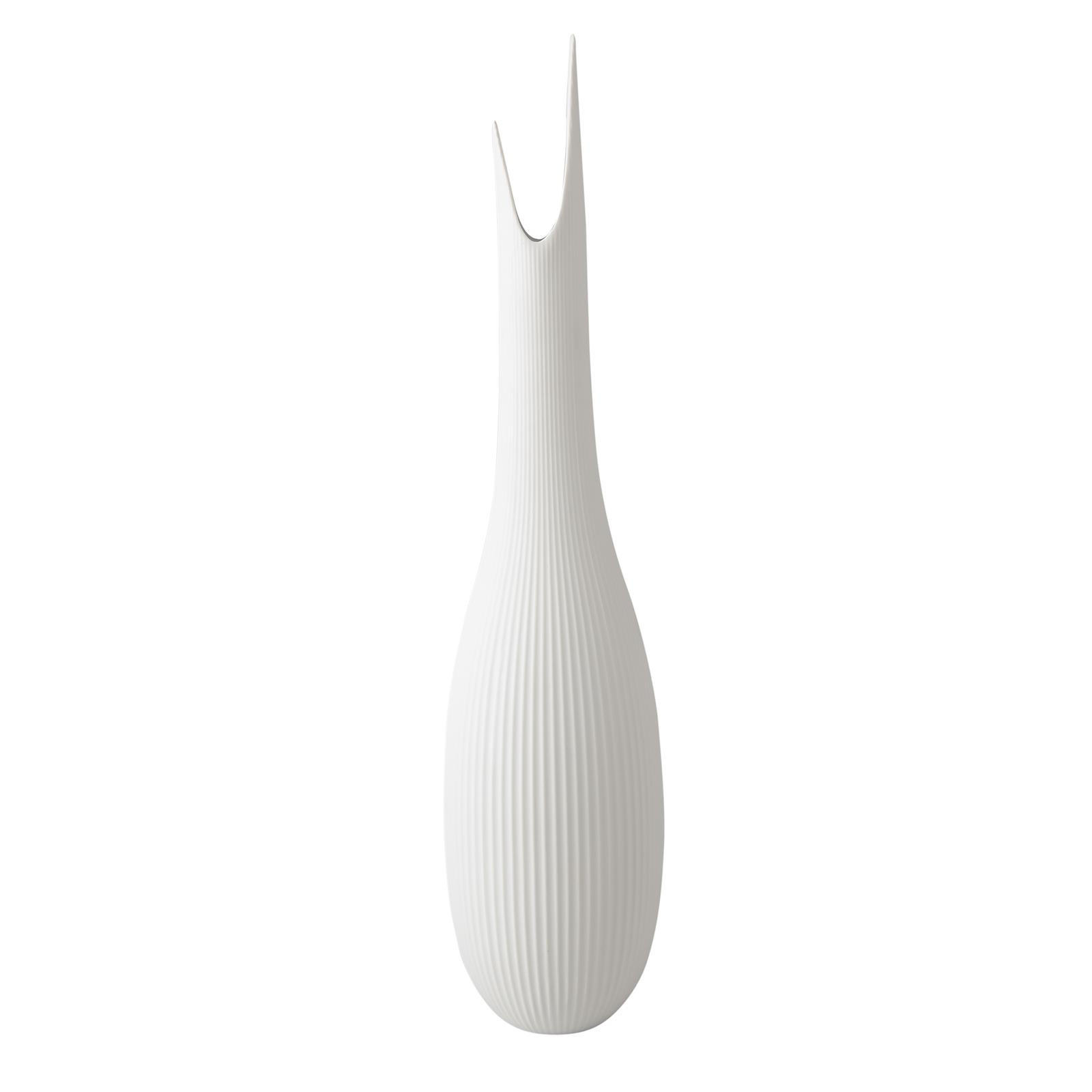 VASE Studio 8 Pure Raindrop weiß 51 cm - Weiß, Keramik (51cm) - Goebel