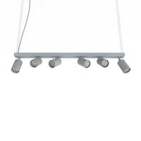 STRAHLER - Grau, Metall (10/90/21cm) - Lumicom