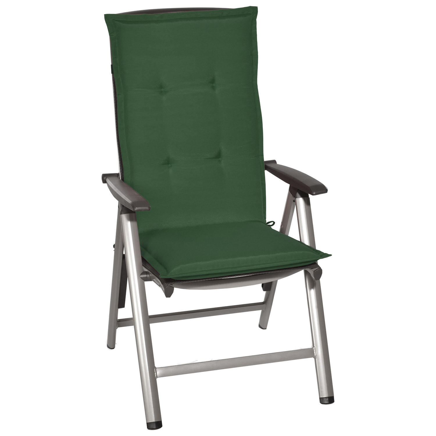 HOCHLEHNERAUFLAGE Loft HL 120/50/6 Dunkelgrün - Dunkelgrün, Textil (50/6/120cm) - Beautissu 