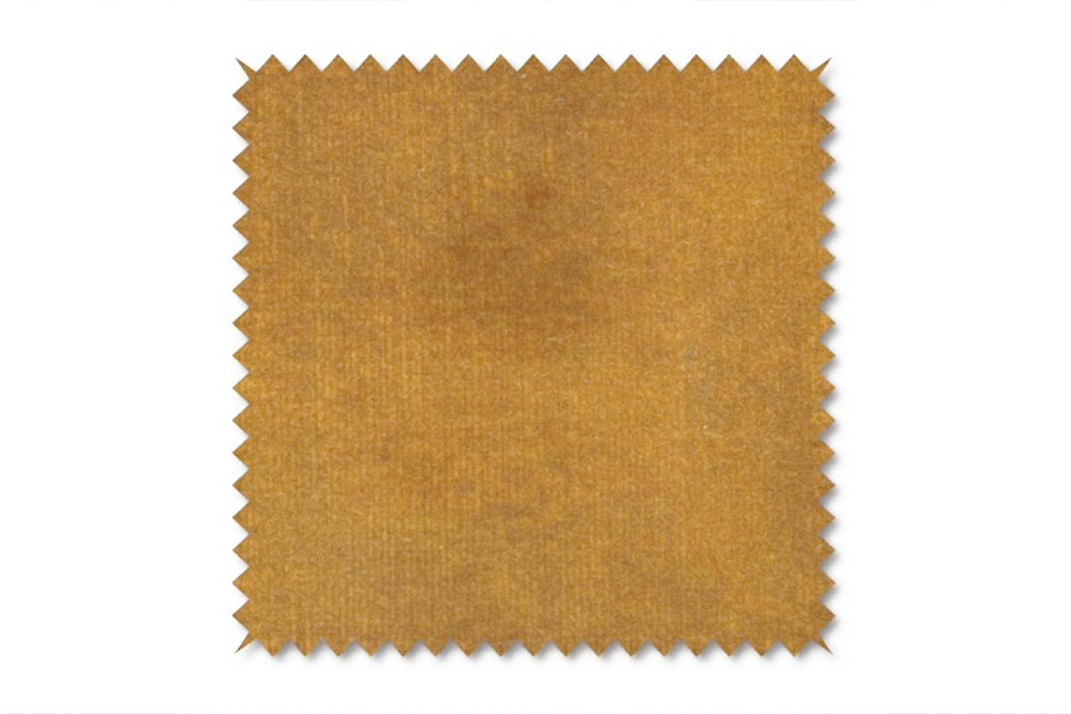 ARMLEHNKISSEN LAYLA Gelb Velvet - Gelb, Textil (52/20cm) - KAWOLA