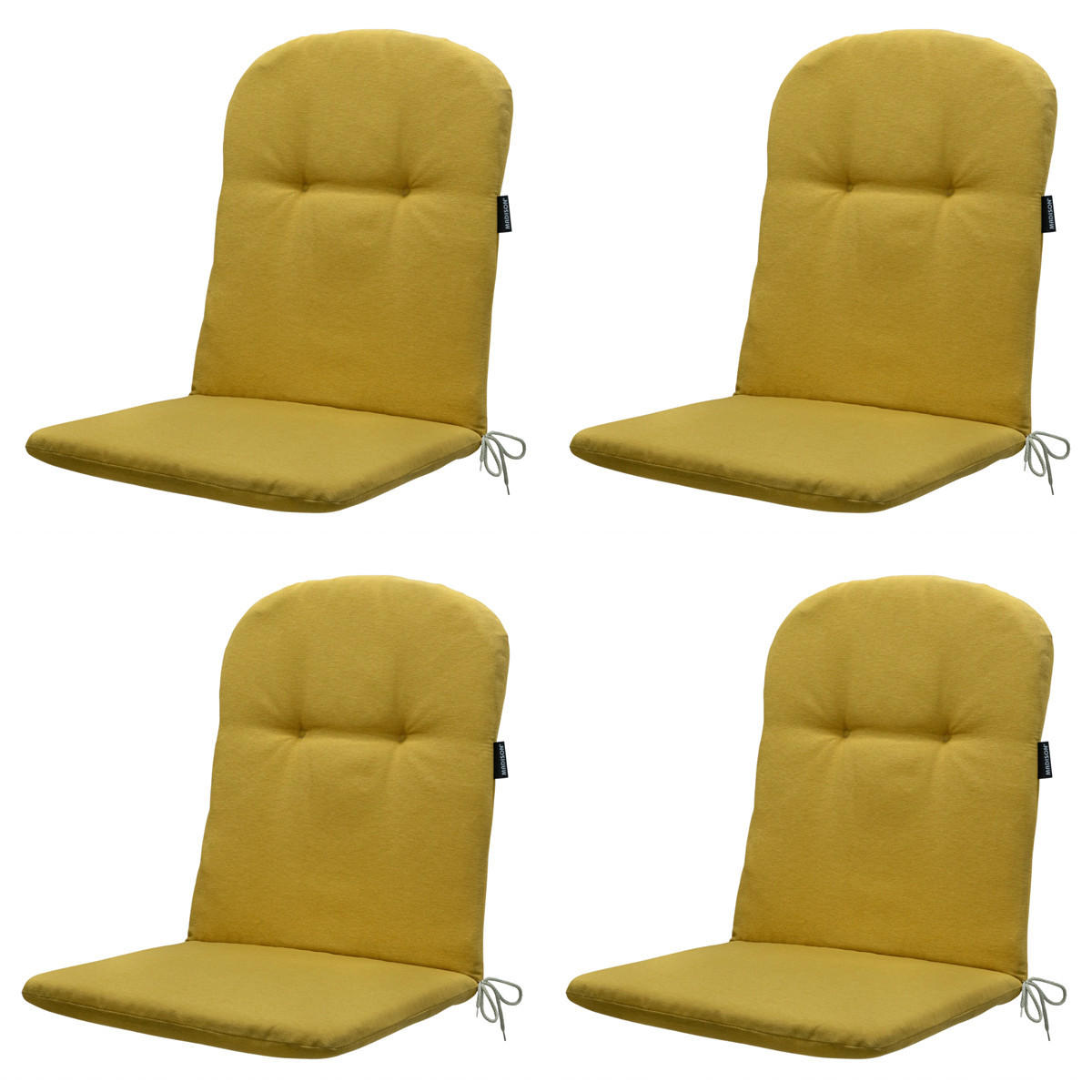 GARTENSTUHLKISSEN Panama 96/45 cm 4er-Set - Multicolor, Textil (96/5/45cm) - Madison