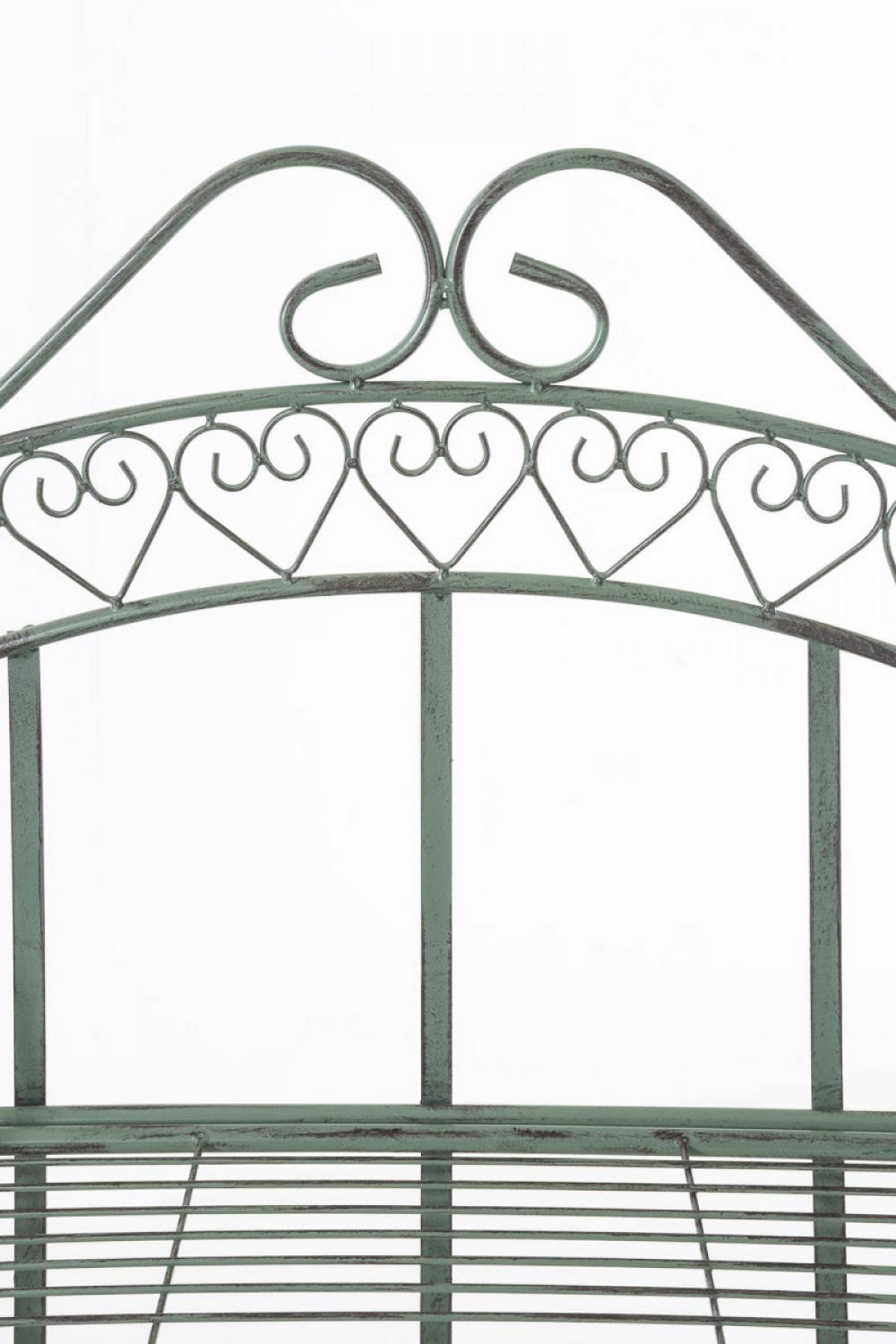STANDREGAL Metall Antik-Grün - Grün, Metall (61/153/33cm) - CLP