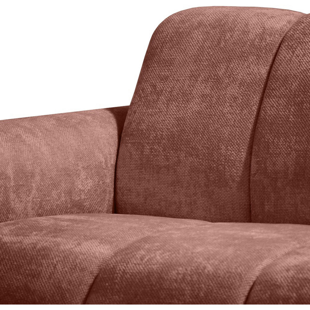 ECKSOFA Volare Mini ohne Schlaffunktion rot links, Vega-Stoff - Rot/Schwarz, Textil/Metall (256/165cm) - Beautysofa