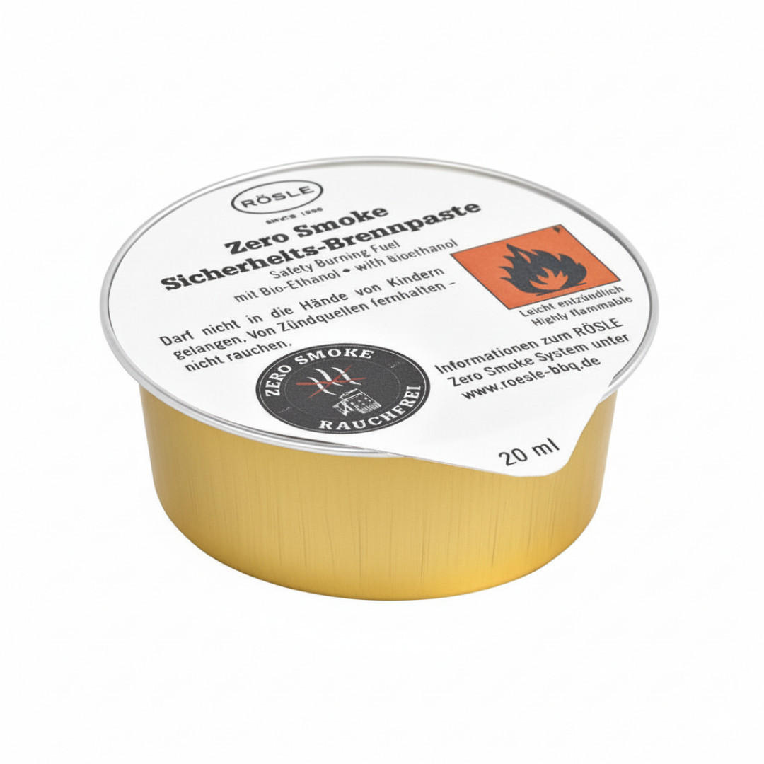 GRILLANZÜNDER BRENNPASTE 30 x 20 g Rauchfrei 10 Min Brenndauer - Gelb, Paraffin (8/3/8cm) - Rösle