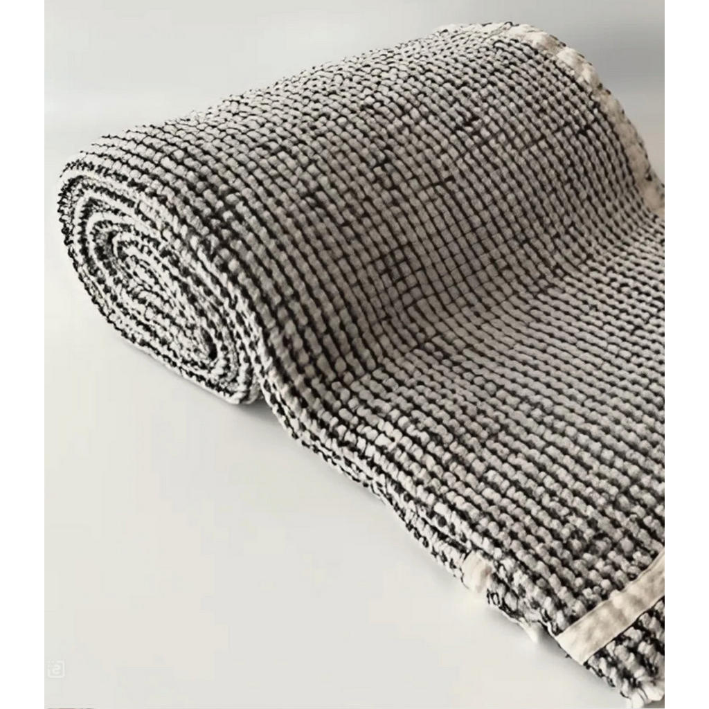Thumbnail - Sowl Picknickdecke, Grau, Textil, 140x220 cm, Wohntextilien, Decken