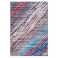 TEPPICH Mauri Bordeaux,Petrol,Mauve 160/230 cm - Bordeaux, Textil (160/230cm) - My-Rug