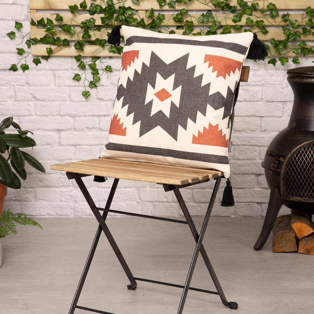 DEKOKISSEN - Orange, Kunststoff (43/43cm) - icon