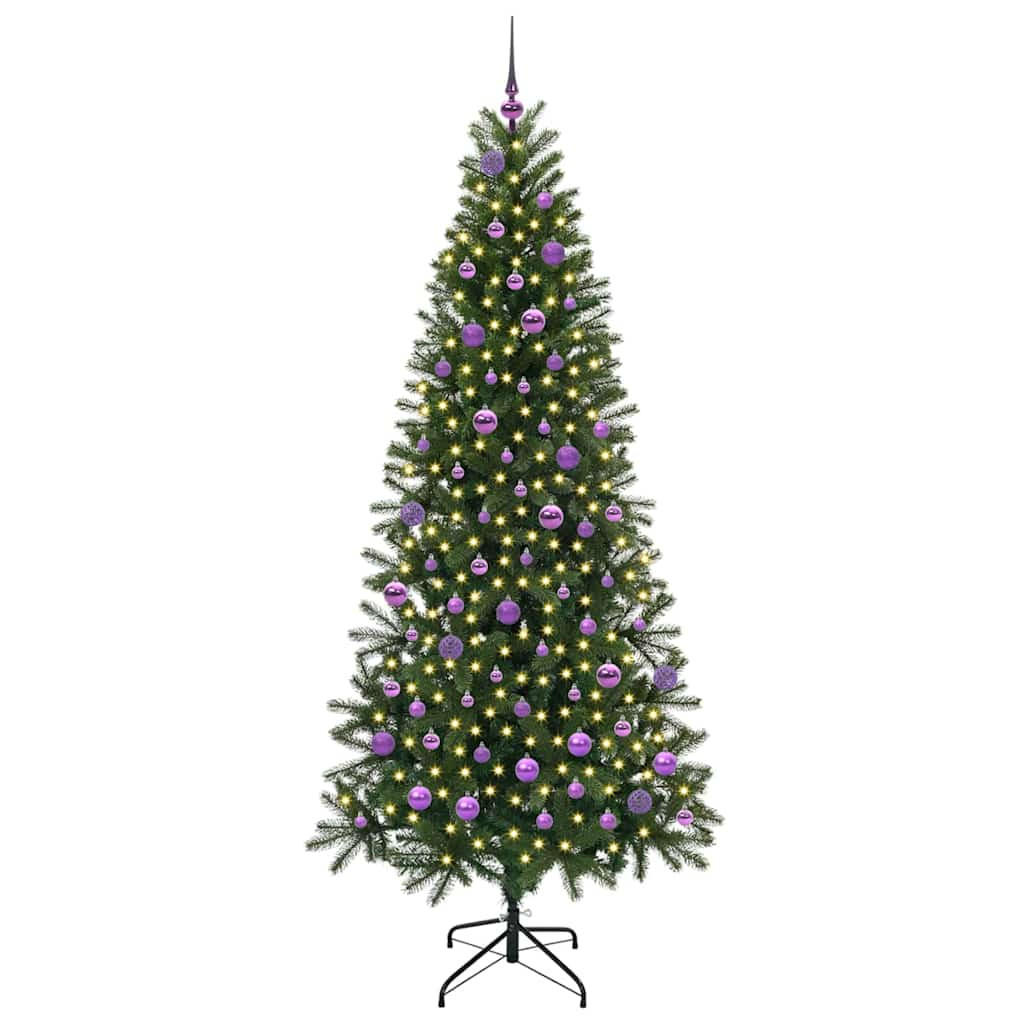 vidaXL Weihnachtsbaum Grün 210 cm