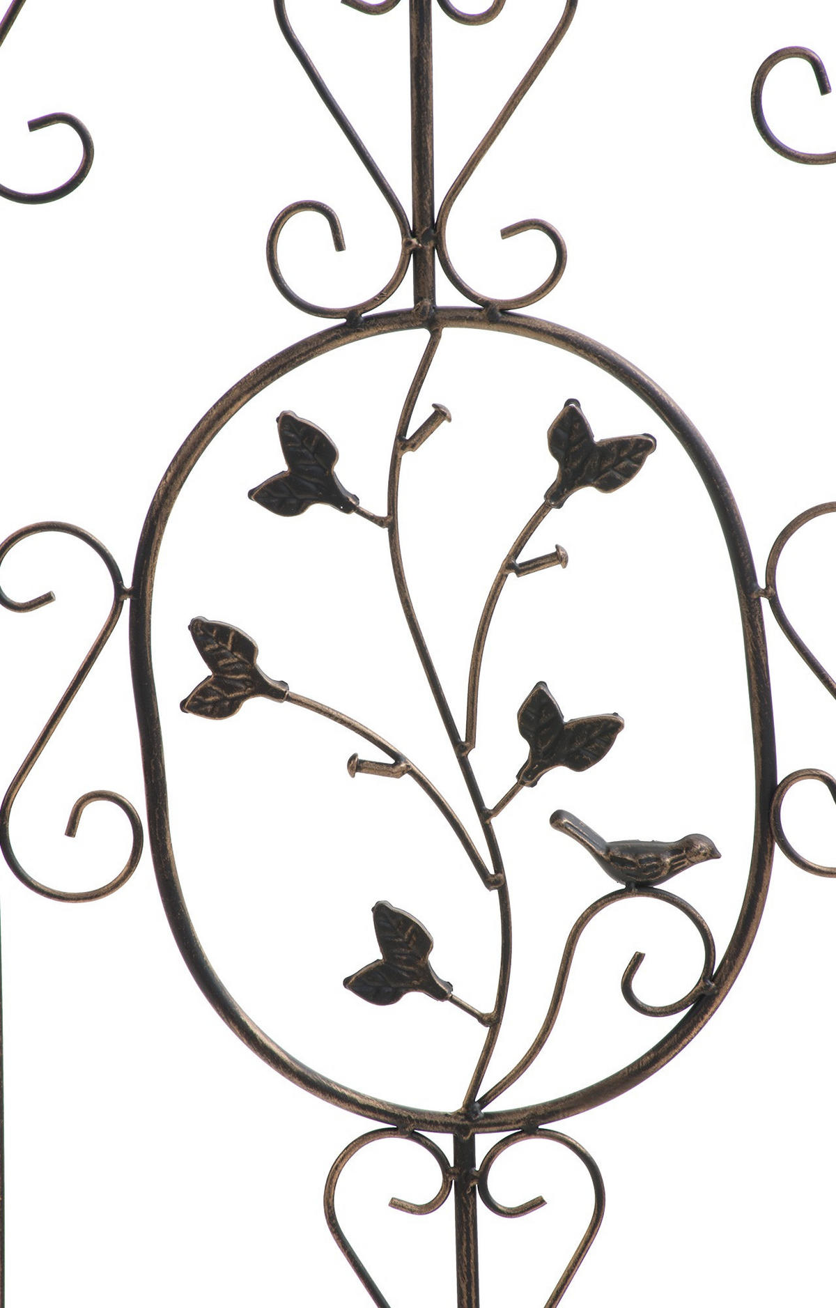 RANKGITTER Burg - 2er Set bronze - Braun, Metall (35/122/7cm) - TPFLiving