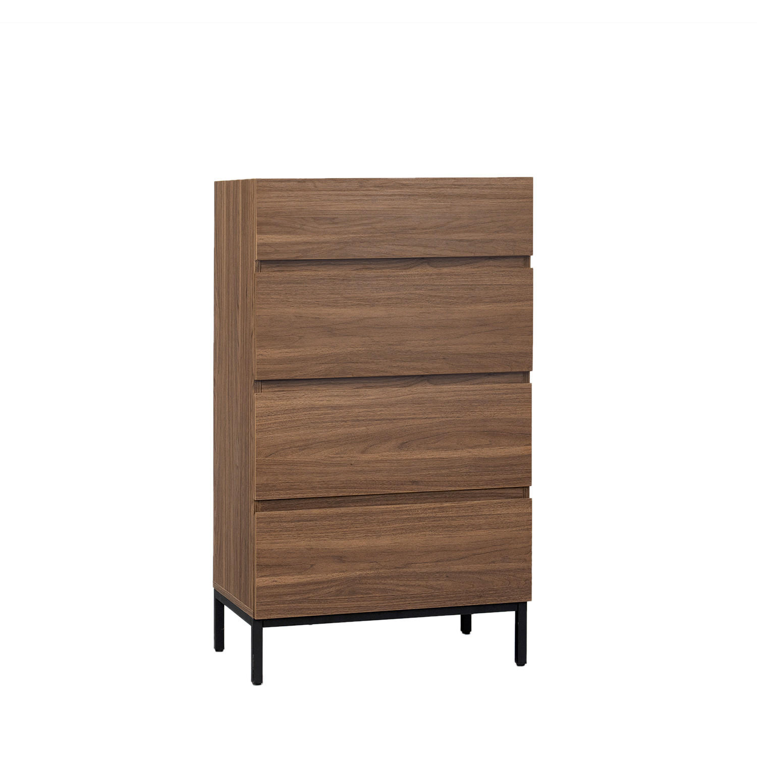 Klast Home Schubladenschrank Walnuss 60x104x40 cm