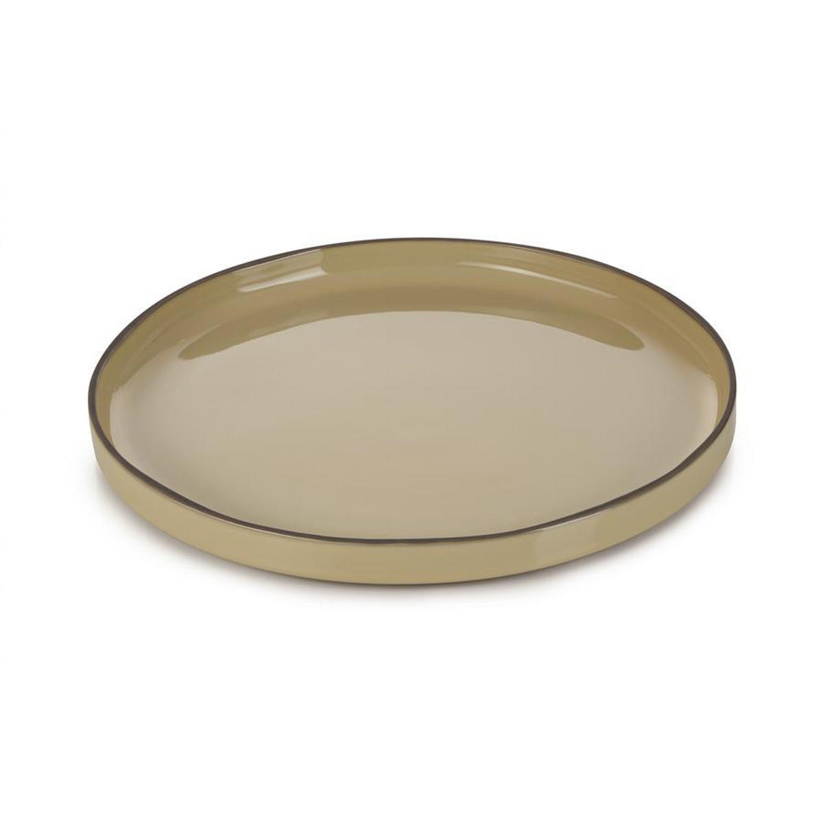 TELLER FLACH CARACTERE 28 cm Muskatnuss - Multicolor, Keramik (28cm) - Revol Porcelaine France