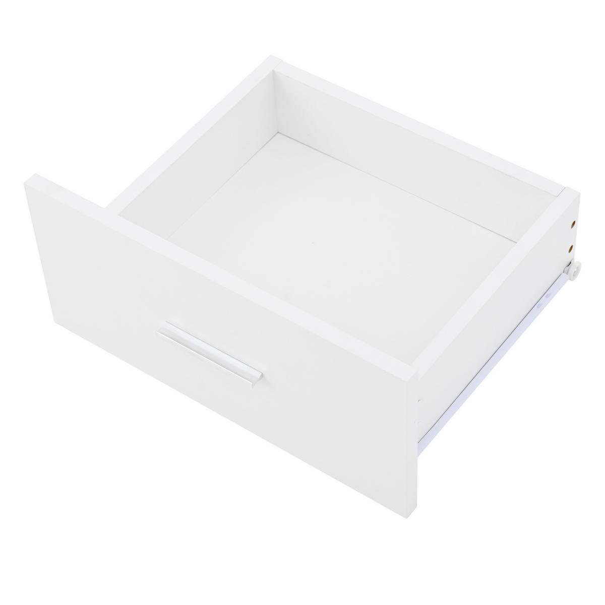 KONFERENČNÍ stolek 78/78/59,5 cm bílý z dřevotřísky s LED osvětlením a úložným prostorem - bílá, kompozitní dřevo (78/78/59.5cm) - OKWISH