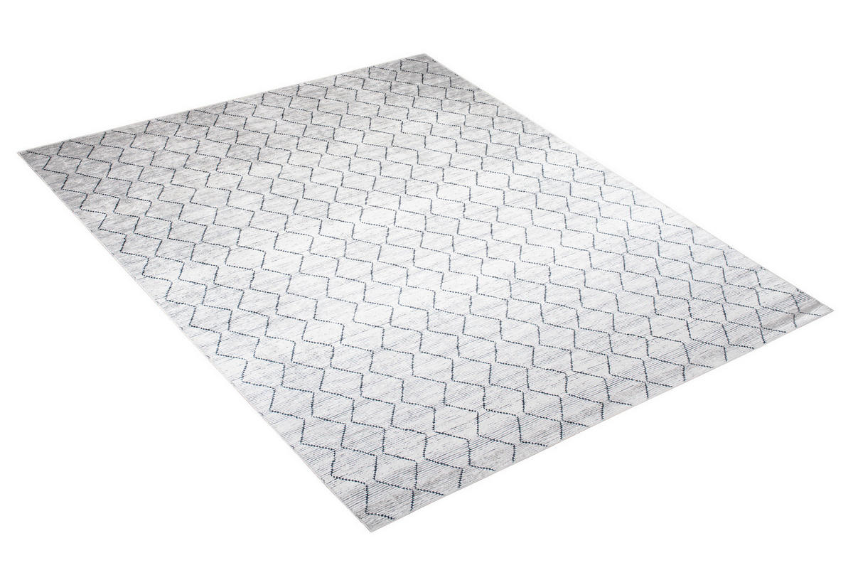 TEPPICH TOSCANA Hellgrau 140/200 cm - Hellgrau, Textil (140/200cm) - Tapiso