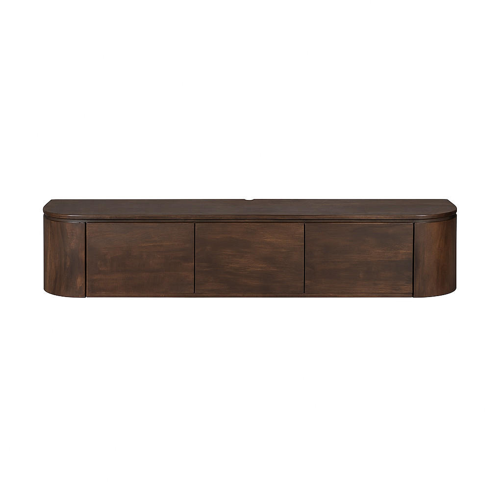 TV-MÖBEL Excellent Braun 35/160/45 cm - Braun, Holz (160/45/35cm) - Starfurn