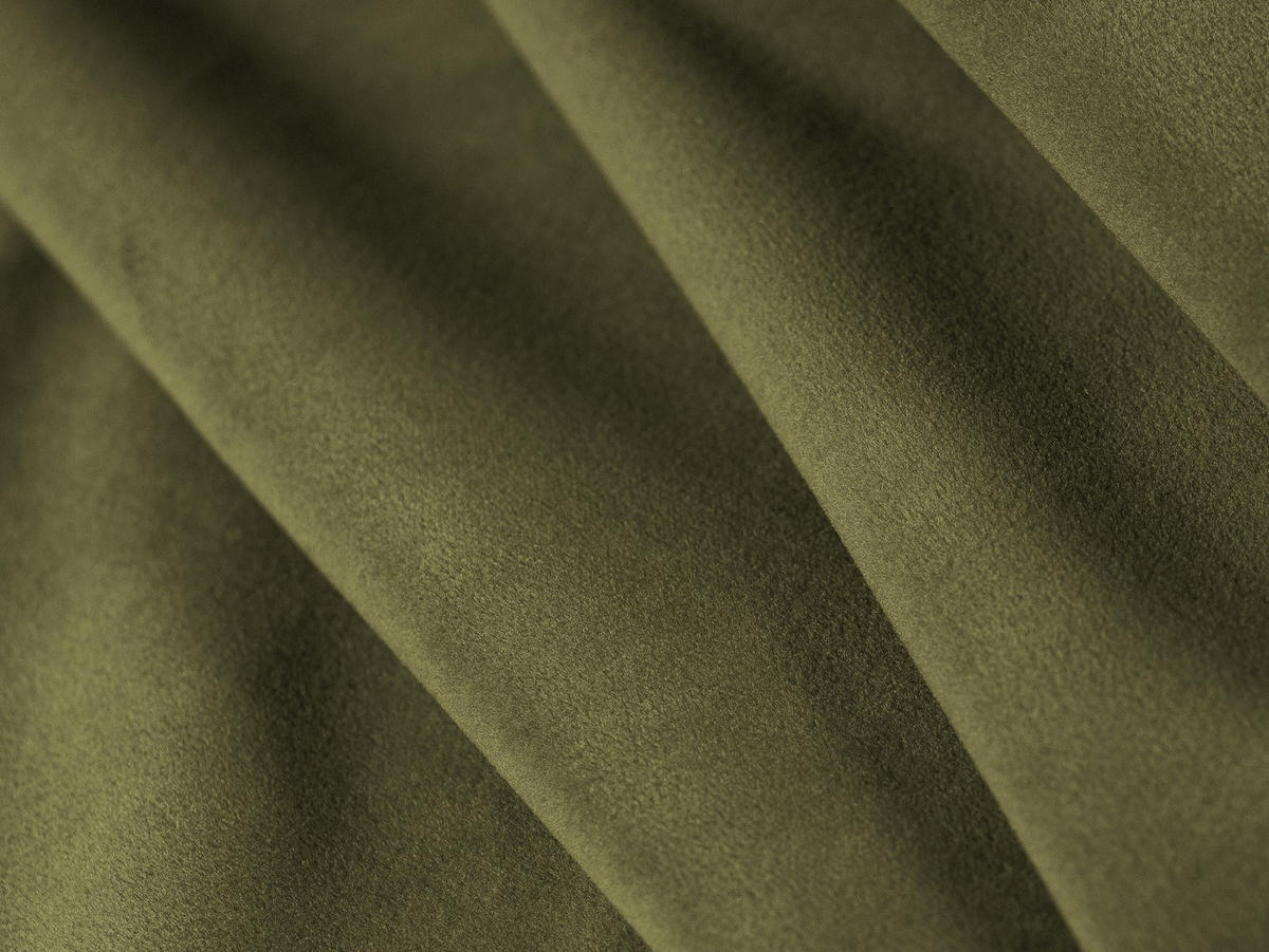 PANORAMASOFA links Lisa aus Samt hellgrün 7 Sitzplätze - Hellgrün, Textil (234/77/387cm) - Micadoni