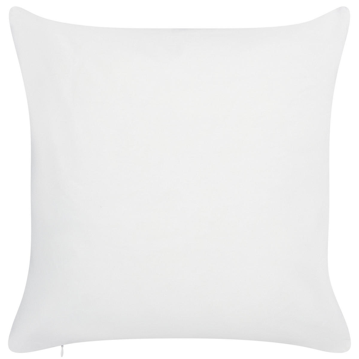GARTENKISSEN 2er-Set Blumenmuster mehrfarbig 45/45 cm Verezzi - Multicolor, Textil (45/45cm) - Beliani