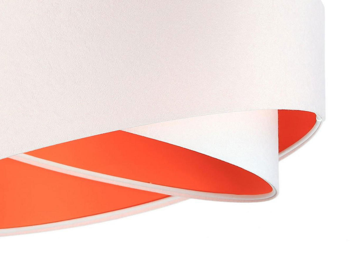 HÄNGELEUCHTE Orange 50/23 cm - Orange, Kunststoff (50/1/23cm) - ONZENO