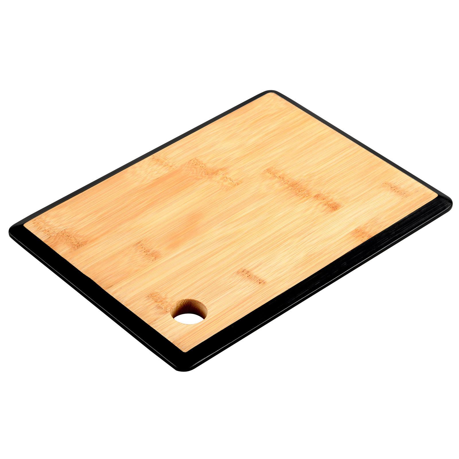 SCHNEIDEBRETT Babus schwarz - Beige, Naturmaterialien (19/27cm) - Kesper