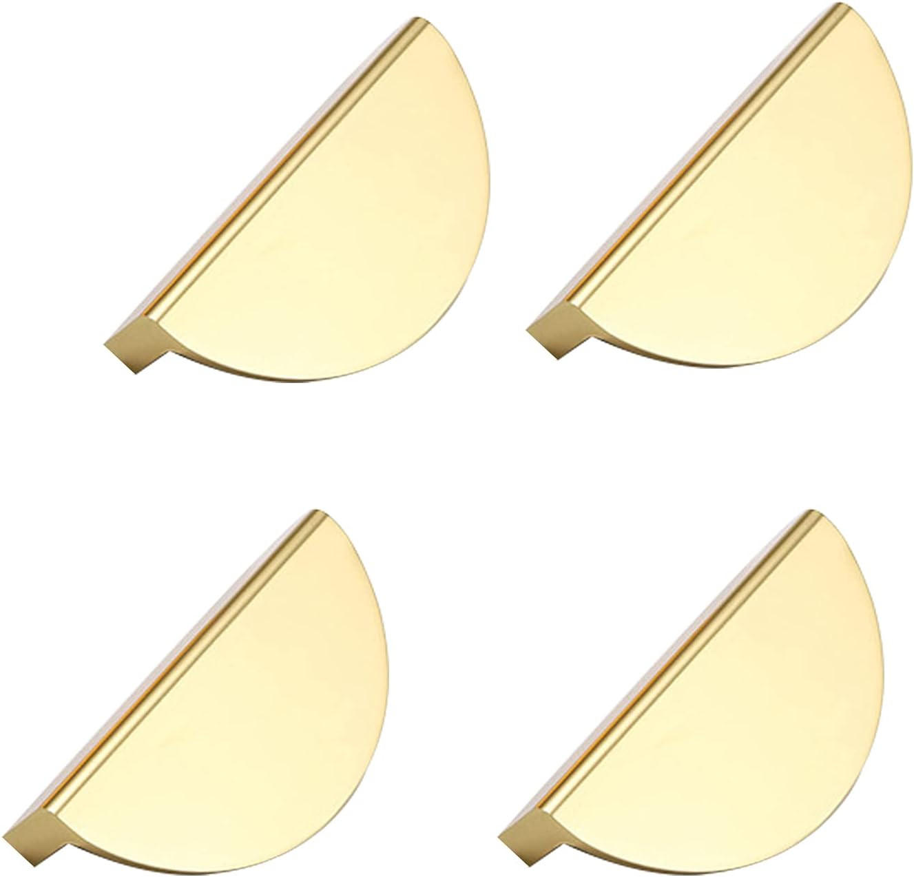 MÖBELGRIFF Gold 4er-Set - Goldfarben, Metall (2/3.7/7.8cm)