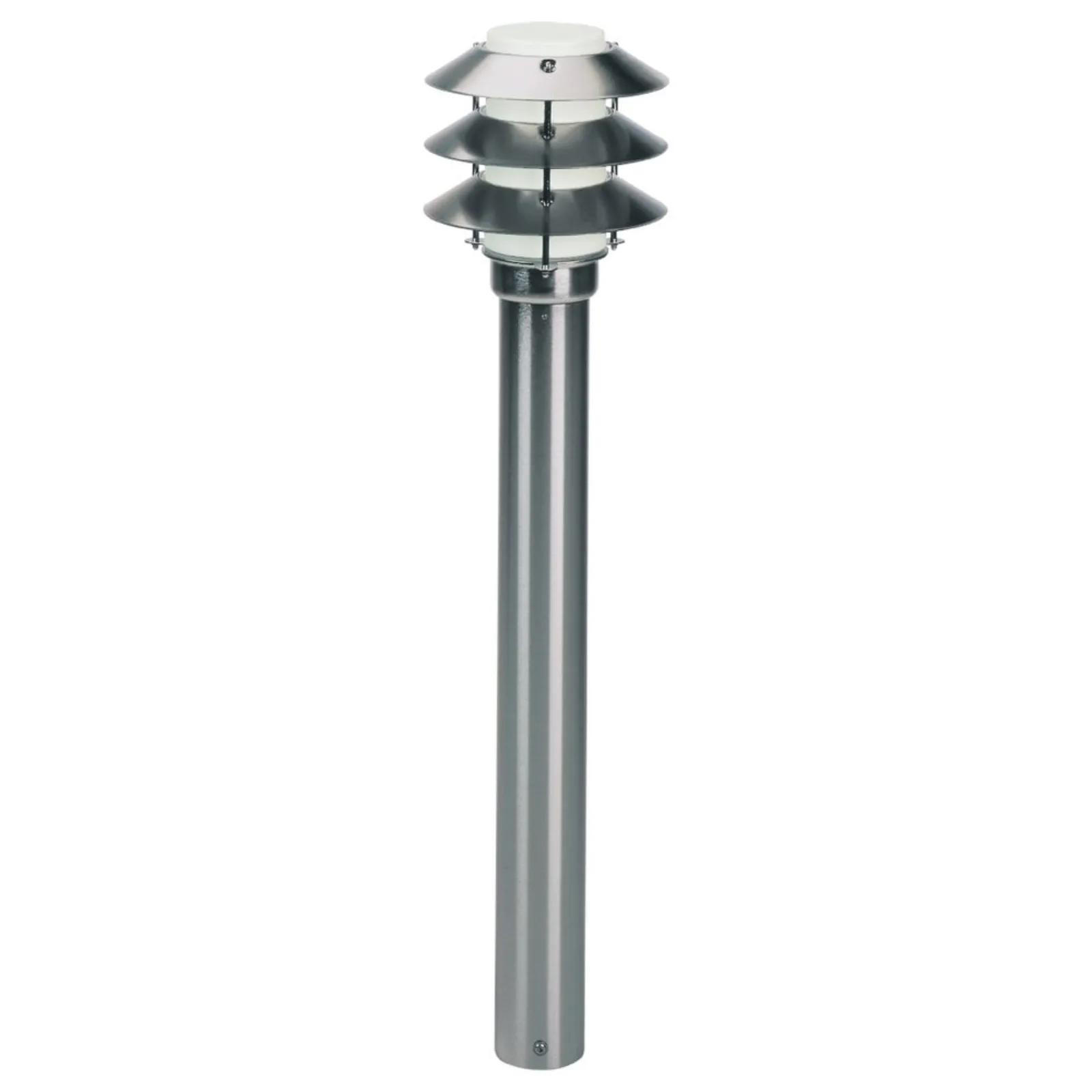 WEGELEUCHTE Edelstahl - Edelstahlfarben, Metall (10.5/10.5/90cm) - click-licht