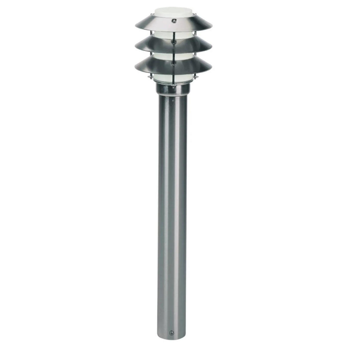 WEGELEUCHTE Edelstahl - Edelstahlfarben, Metall (10.5/10.5/90cm) - click-licht