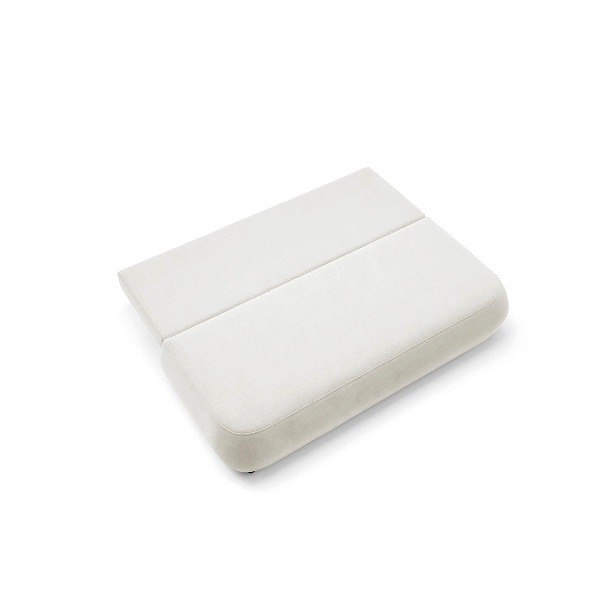 SOFA Antonio 3 Sitzplätze Weiß - Weiß, Holz (210/82/106cm) - Petits-meubles
