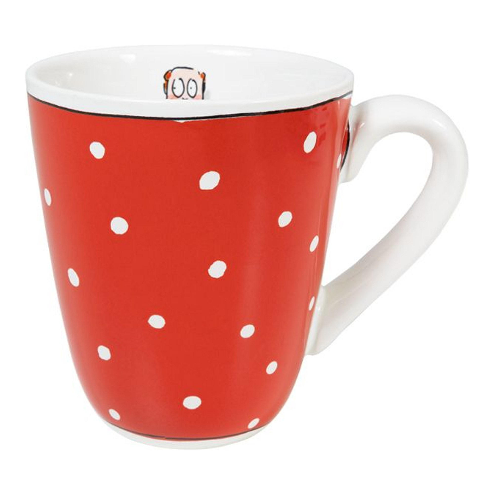 BECHER Uni Efteling in Rot - 350 ml - Rot, Keramik (0.35L) - Blond Amsterdam