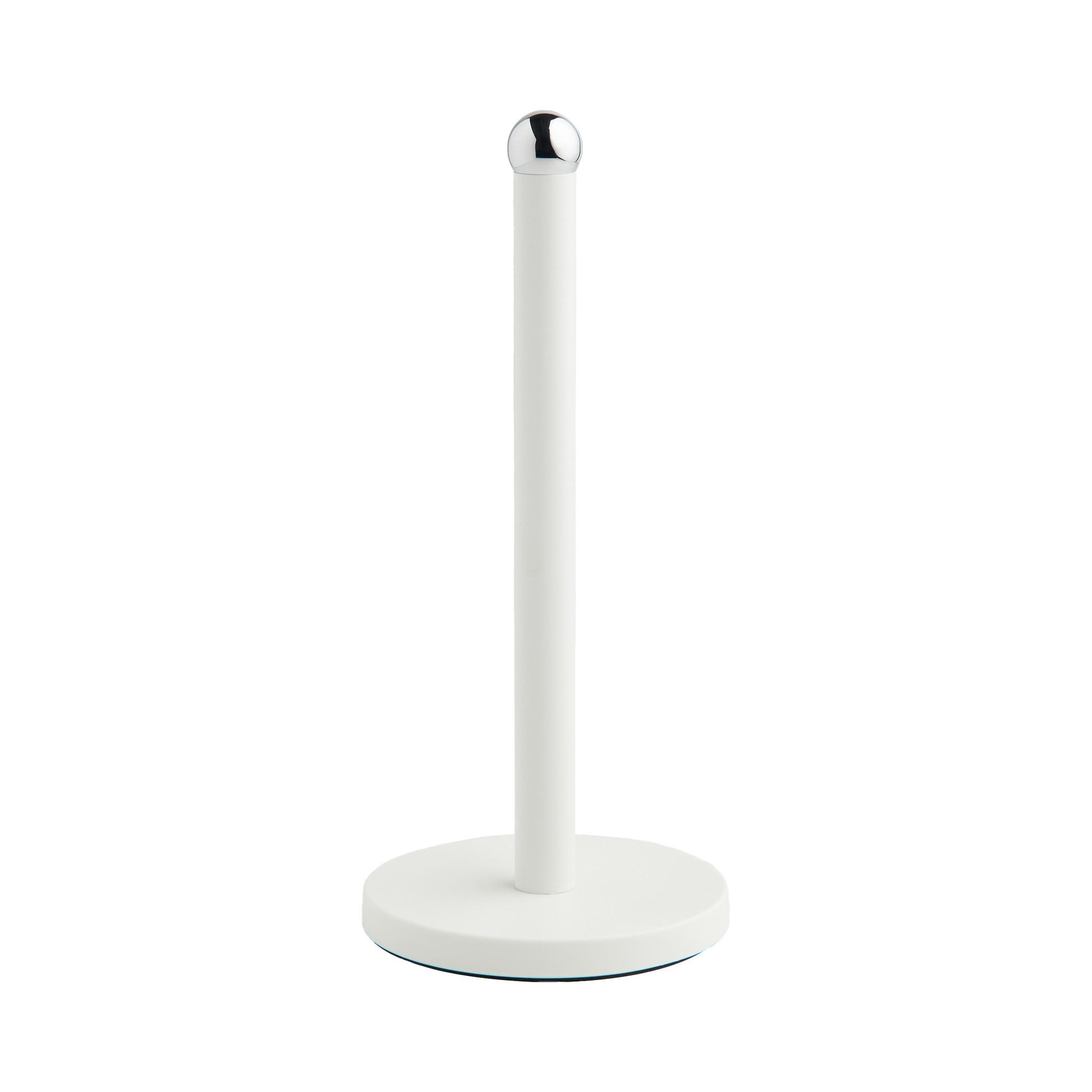 PAPIERHALTER Palla - Silberfarben/Weiß, Metall (15/34.5/15cm) - home&you