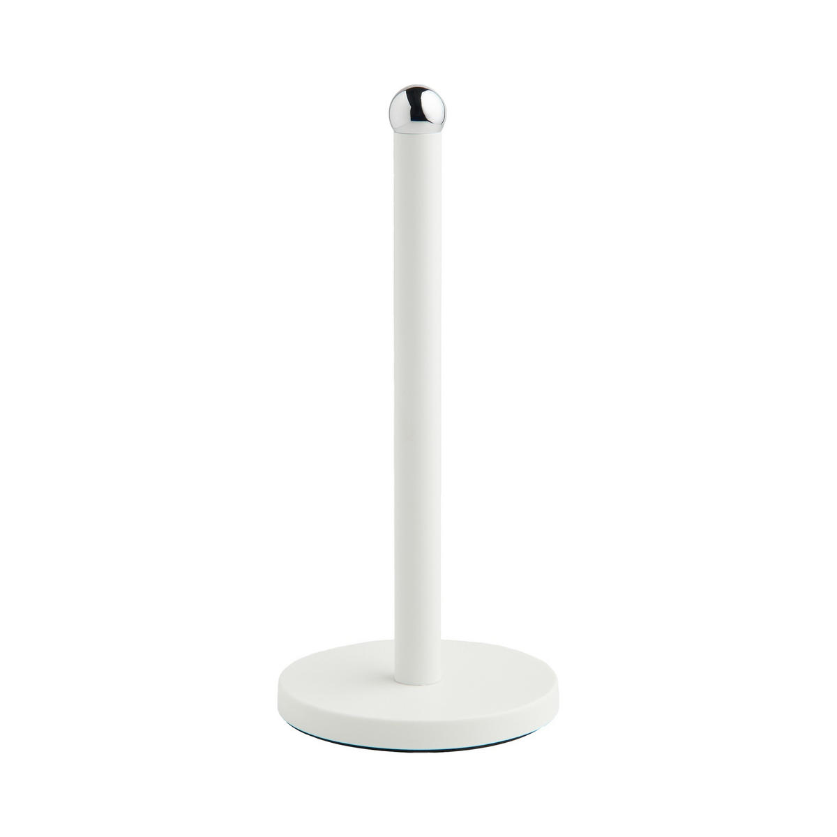 PAPIERHALTER Palla - Silberfarben/Weiß, Metall (15/34.5/15cm) - home&you