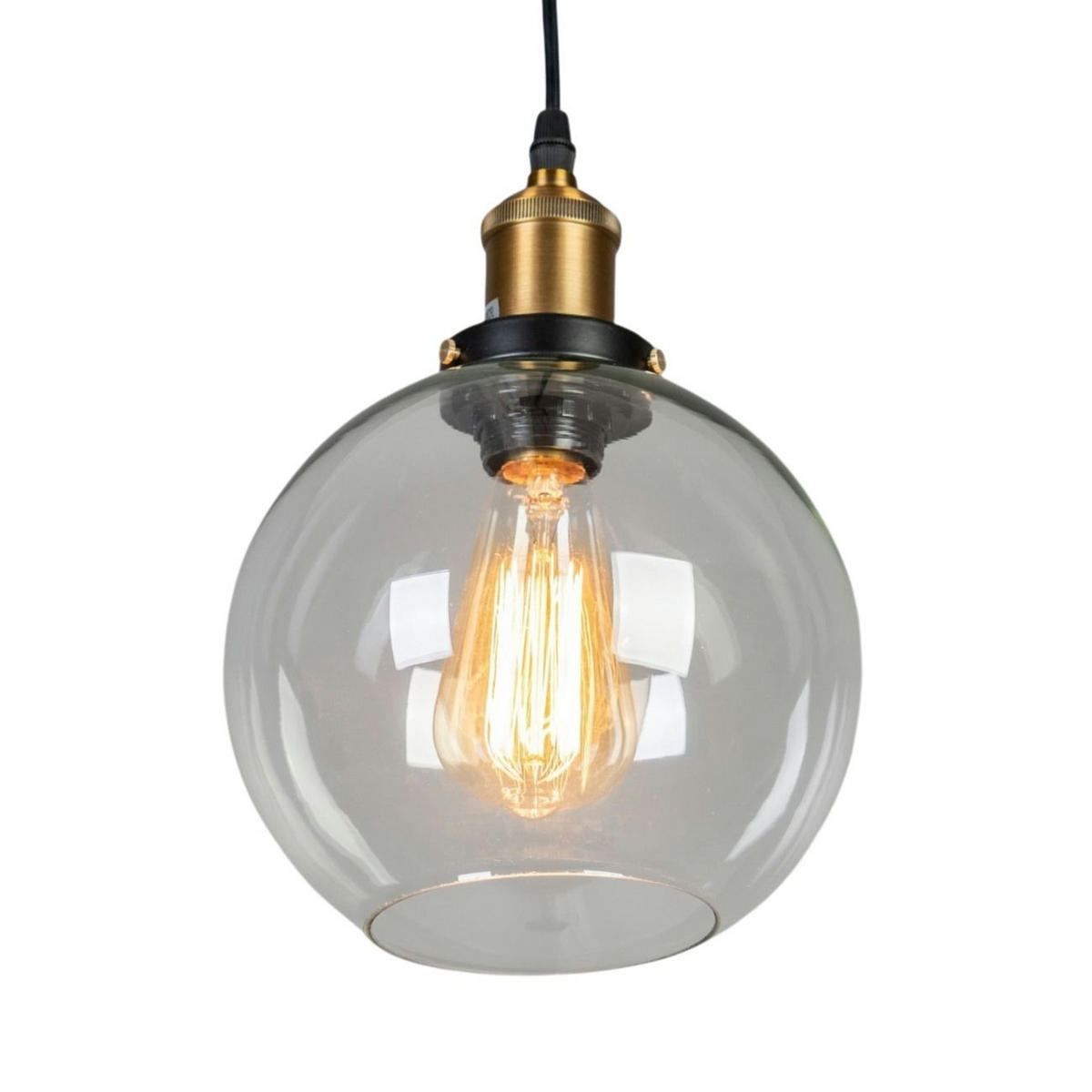 HÄNGELEUCHTE Olivia, Transparant, 29cm - Transparent, Glas (20/20/29cm) - KOSILUM