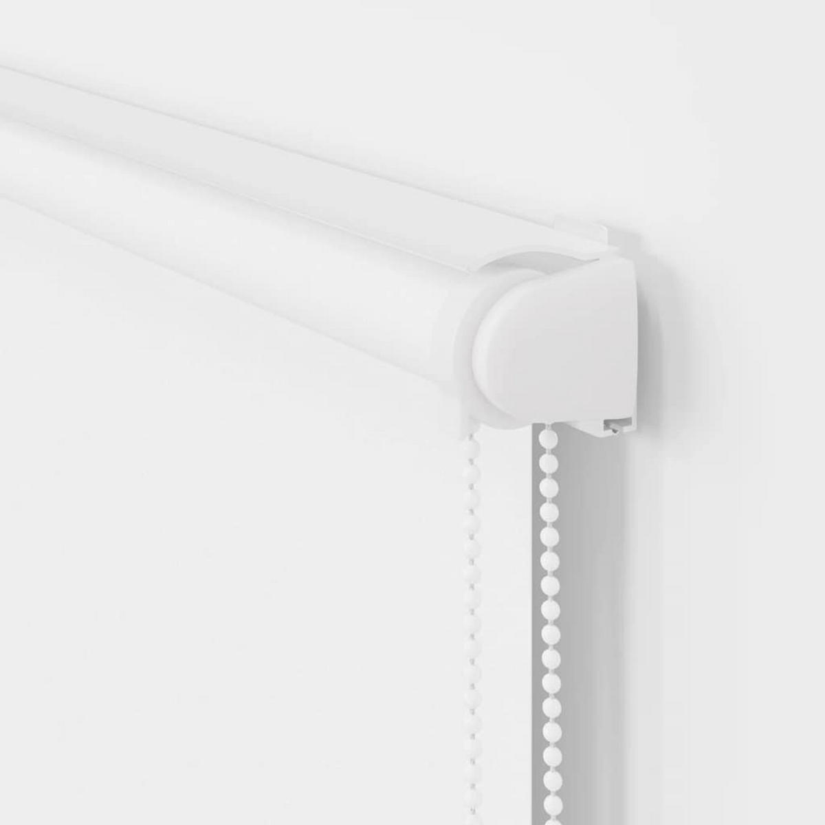 DUSCHVORHANG für Dusche Breite Stoff 66 cm - Weiß, Kunststoff (70/240cm) - MCBOSON