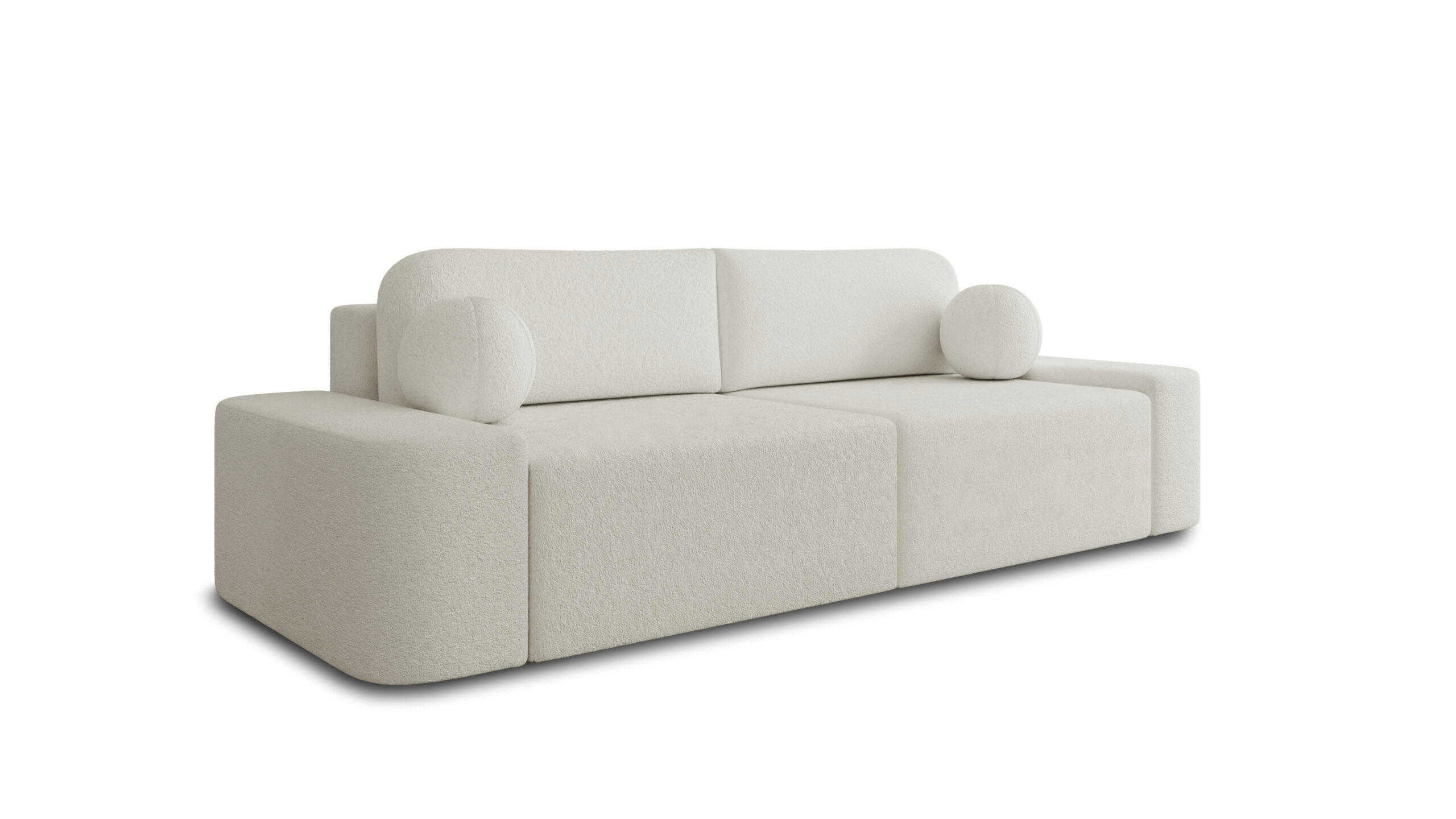 SOFA Lisbon - Weiß (Anthology 1) - Weiß, Holzwerkstoff (268/85/110cm)
