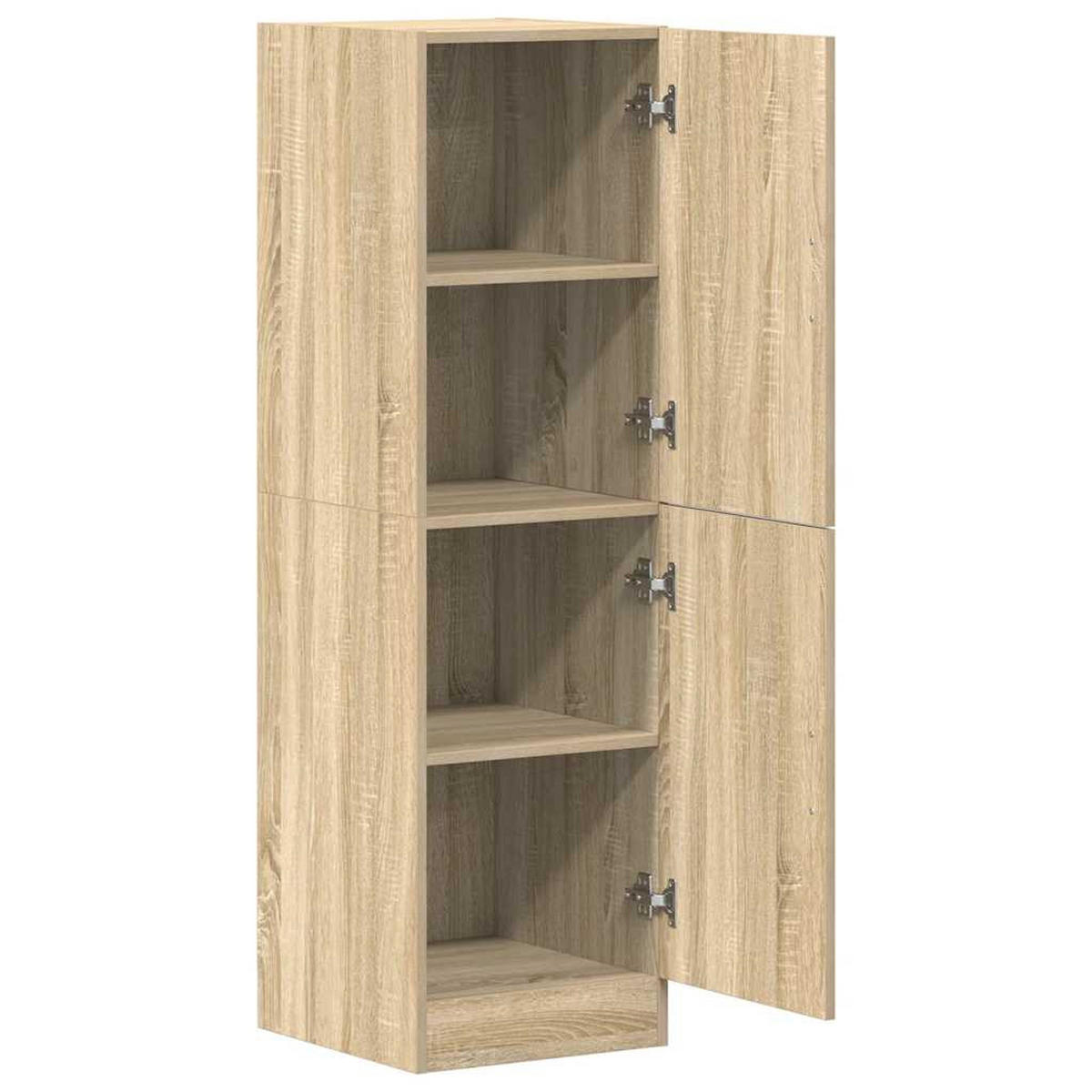 KÜCHENSCHRANK Sonoma-Eiche 38/41,5/131,5 Cm Holzwerkstoff - Braun, Holzwerkstoff (41.5/131.5/38cm) - vidaXL