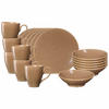 FRÜHSTÜCKS-SET Sahara Hellbraun 18er Set - Hellbraun, Keramik (1/1/1cm) - Ritzenhoff Breker