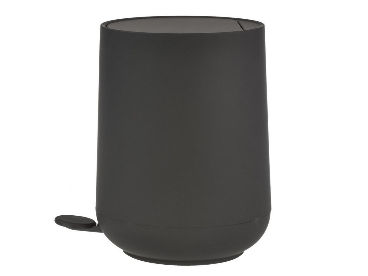 BAD ACCESSOIRES SET Nova 2tlg. schwarz - Schwarz, Kunststoff (23/29/23cm) - Zone Denmark