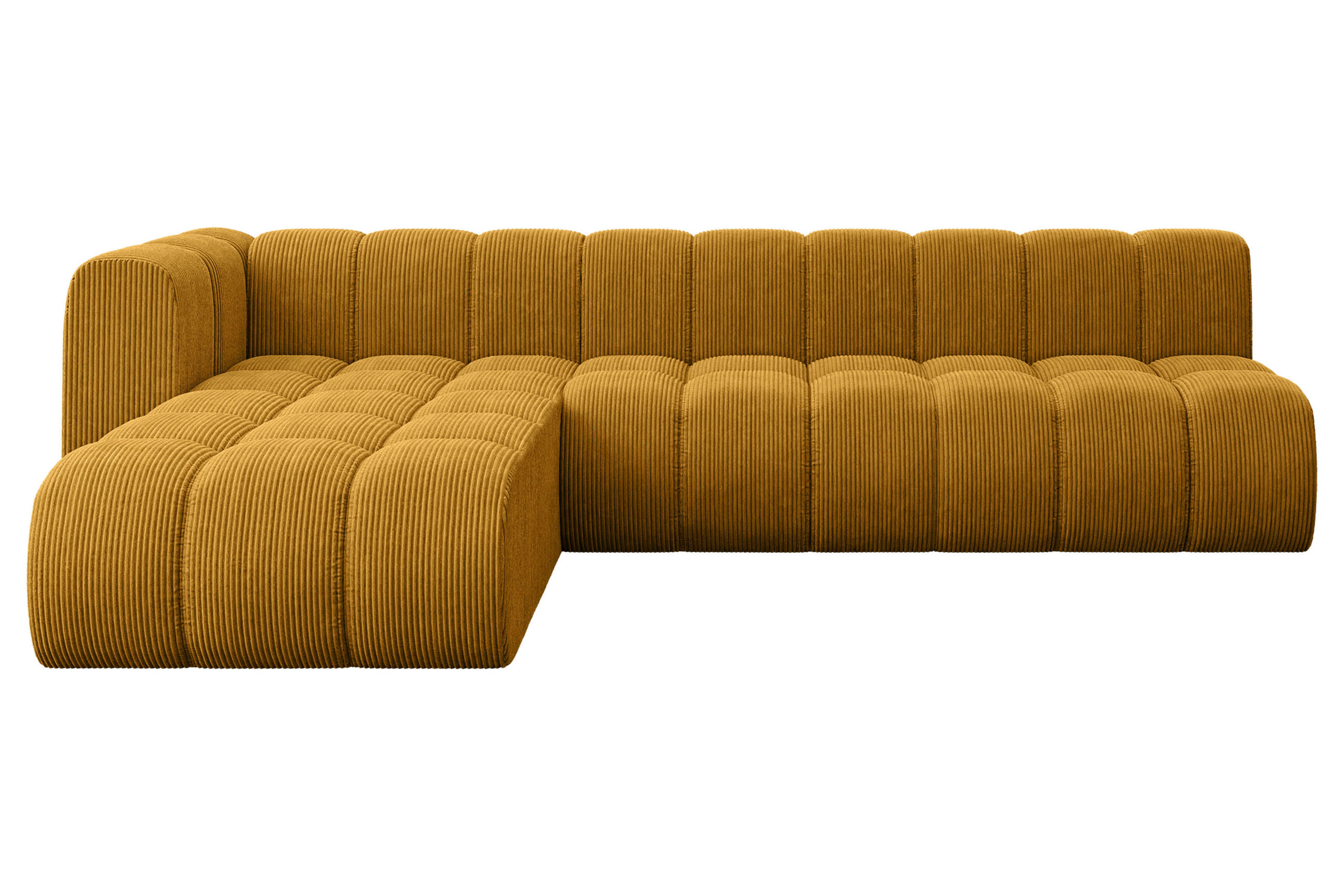 Altdecor Ecksofa Currygelb 296x177 cm