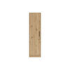 KLEIDERSCHRANK SAM SR5 50 / 190 / 56 cm Eiche Artisan - Eiche Artisan, Holzwerkstoff (50/190/56cm) - Deine Möbel 24