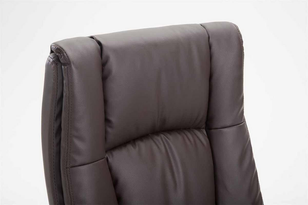 BÜROSTUHL Sportino XL, Kunstleder Braun - Braun, Kunststoff/Textil (66/116/70cm) - TPFLiving