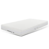 KALTSCHAUMMATRATZE 90x200 cm – 7 Zonen Komfortschaum, 20 cm hoch, H2/H3, ergonomisch, Bezug waschbar, mit Griffen & Reißverschluss - Weiß, Textil - Ej. Life