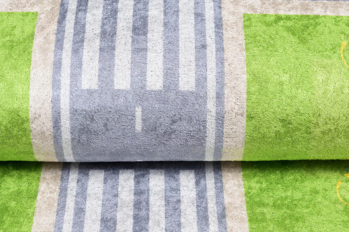 TEPPICH EMMA Grün 160/230 cm - Grün, Kunststoff (160/230cm) - Tapiso