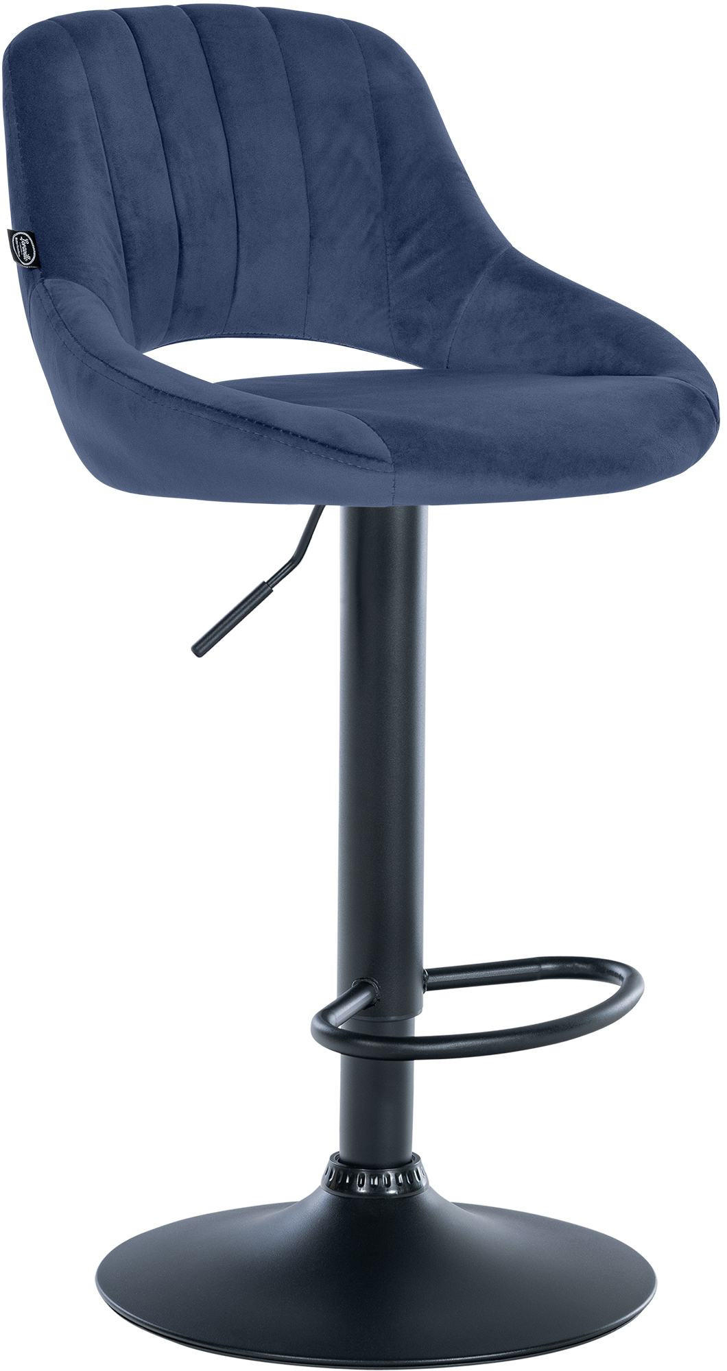 Deluke Barhocker Blau 47x85x48 cm