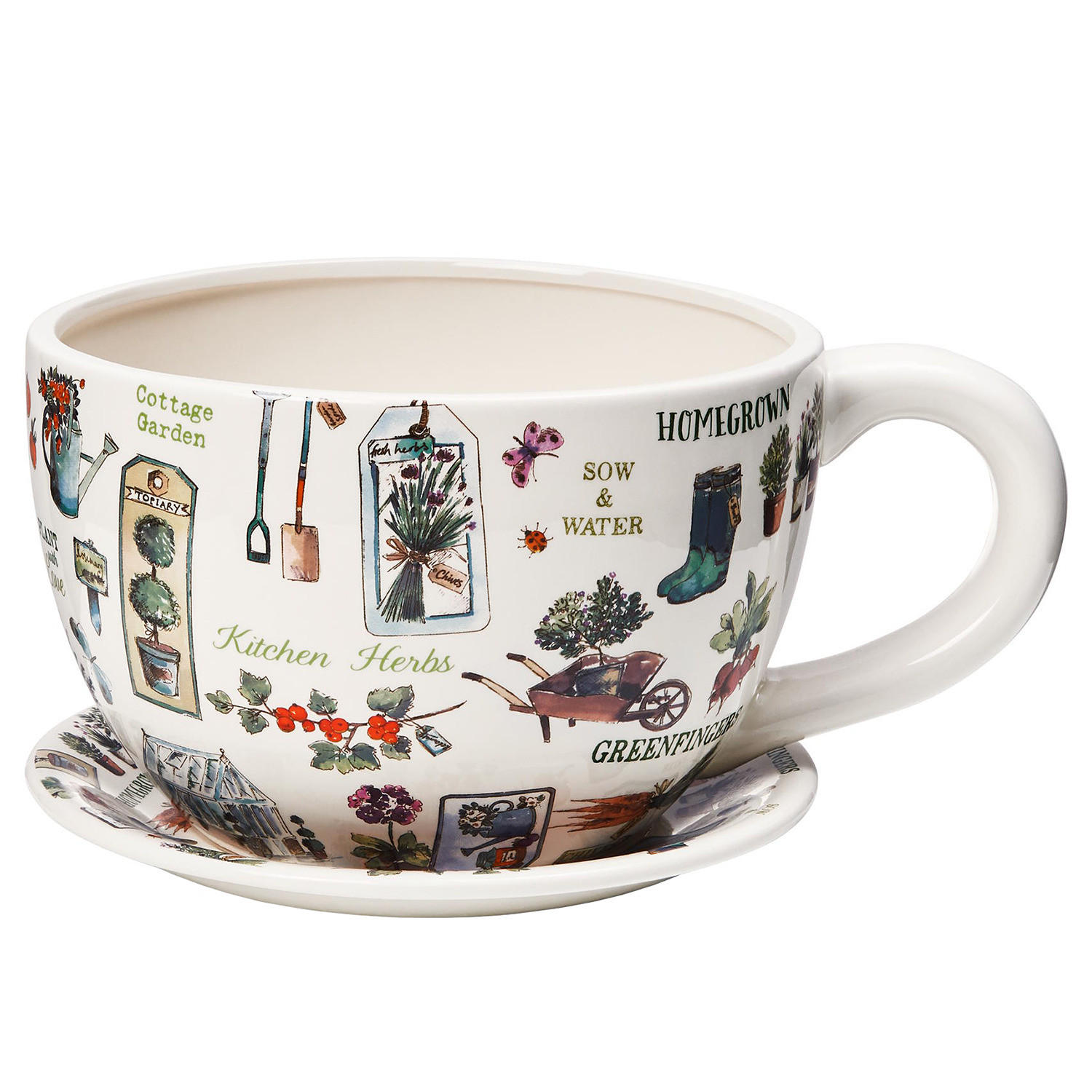 PFLANZTASSE Plant A Cup - Multicolor, Stein (17cm) - Butlers