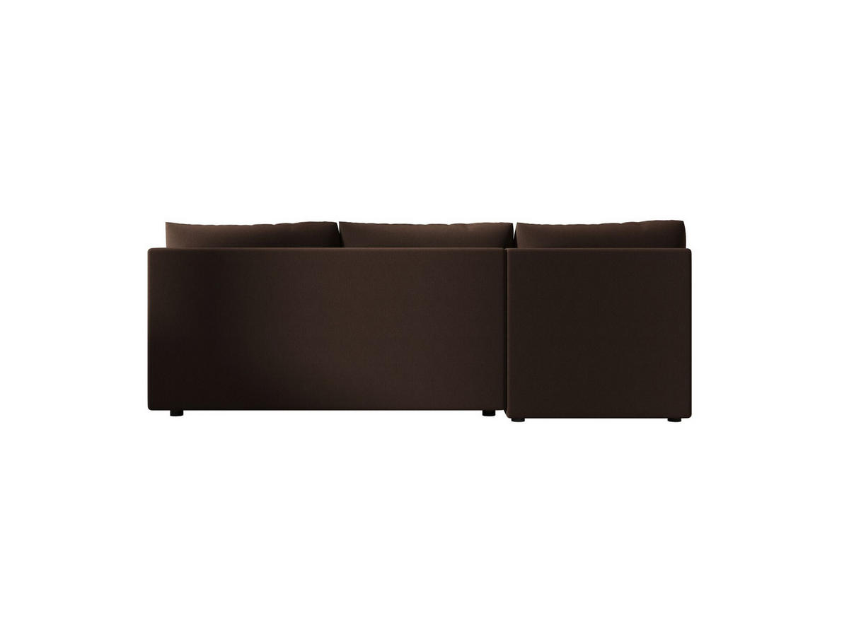 ECKSOFA MOS L Cosmic 800 Links mit Schlaffunktion - Braun, Textil (200/143cm) - Bedante