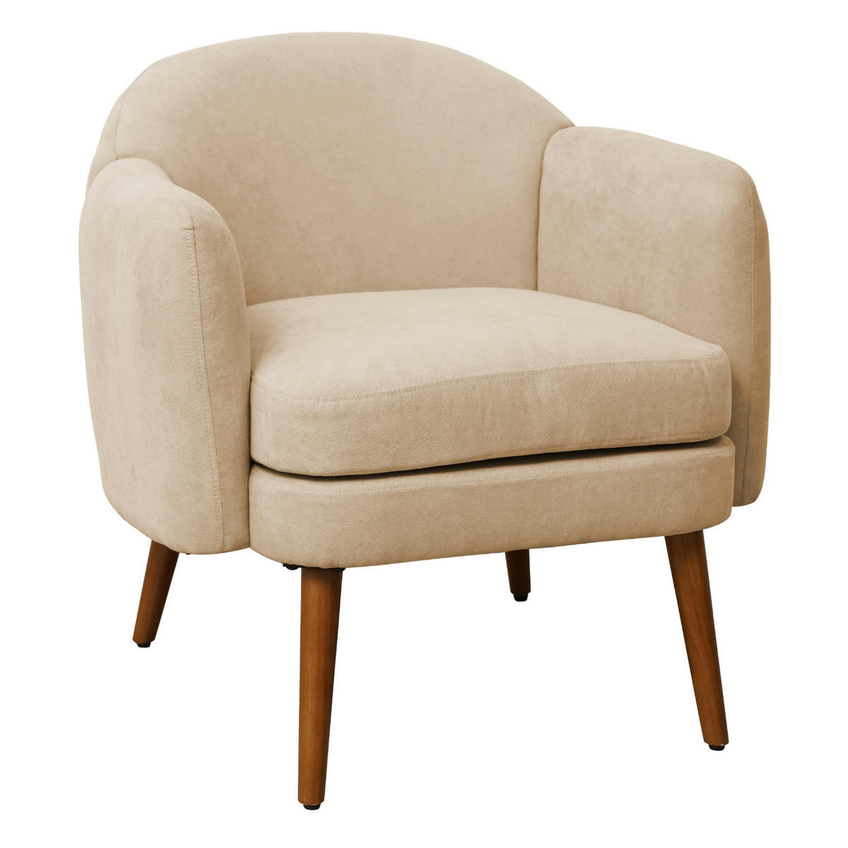 LOUNGESESSEL JOHAN Beige - Beige, Textil (60/79/68cm) - SVITA