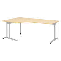 SCHREIBTISCH Serie-B 120/200/72 cm in Ahornfarben - Ahornfarben, Holzwerkstoff (120/200/72cm) - bümö