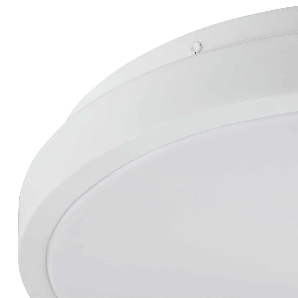 LED DECKENLEUCHTE Livas Weiß 33/33/7 cm - Weiß, Metall (33/33/7cm) - Brilliant