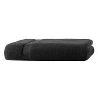 BADETUCH 100x150 cm Frottier Handtücher aus 100% Baumwolle, Schwarz 500g/m2 - Schwarz, Textil (100/150cm) - Carpe Sonno