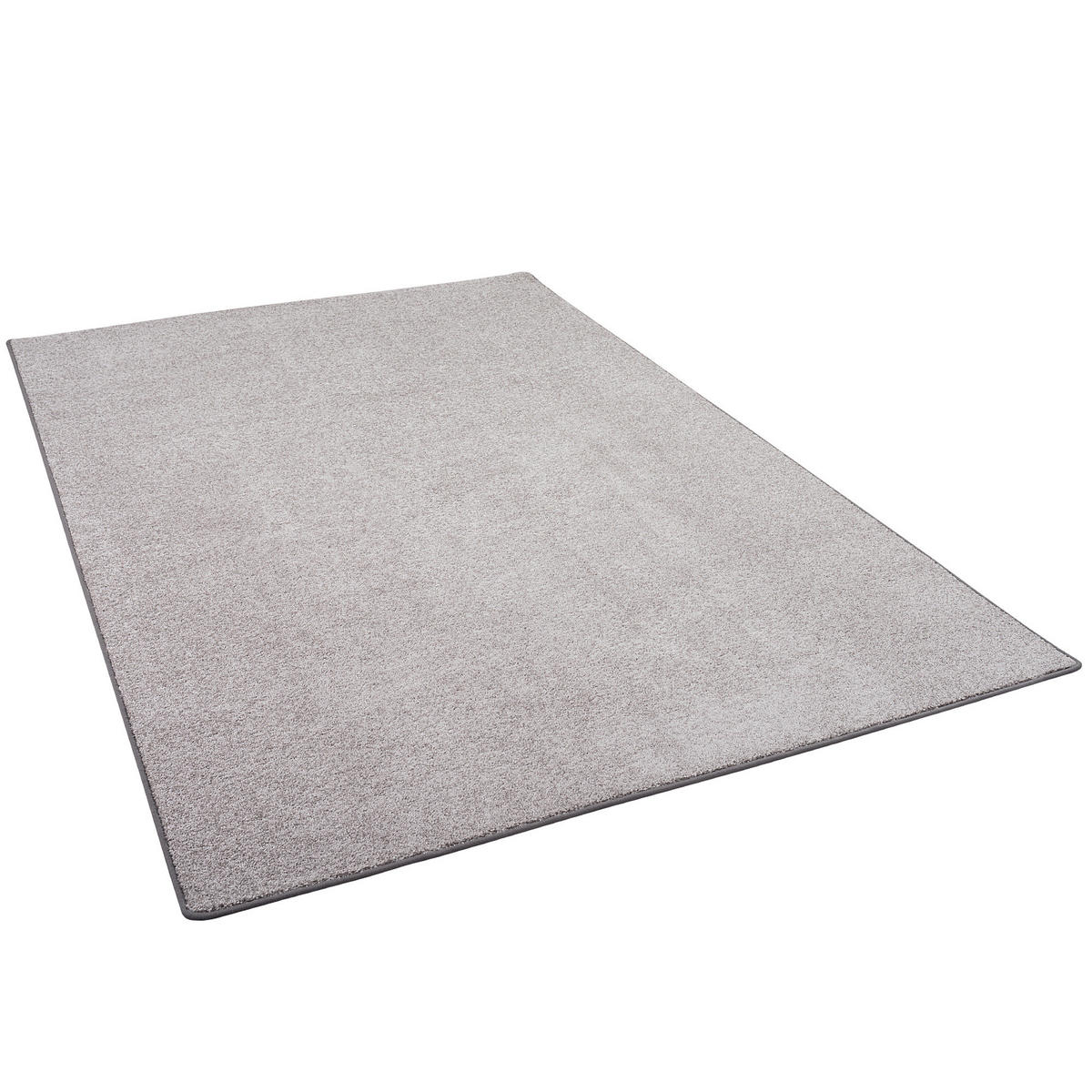 LUXUS SOFT VELOURS TEPPICH SHINE - Taupe, Textil (100/400cm) - Snapstyle