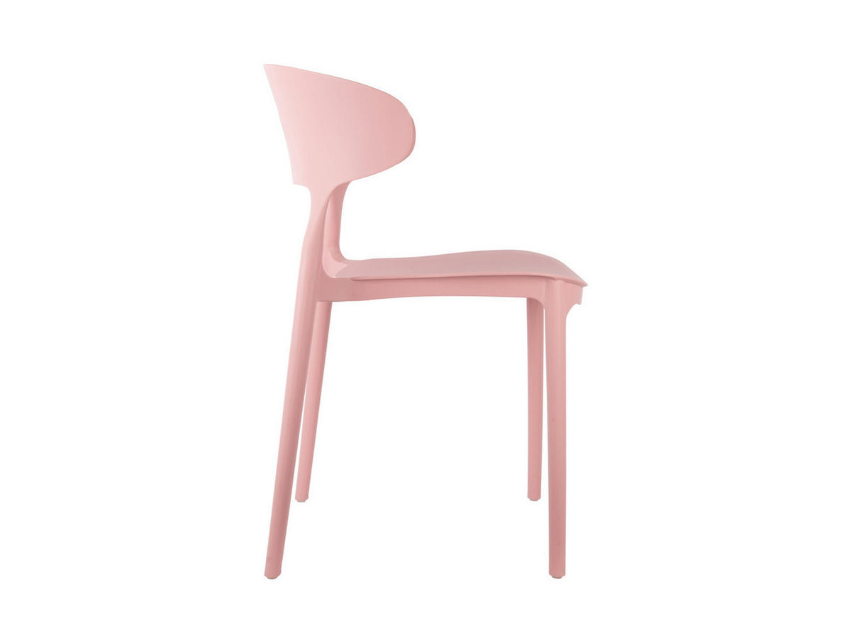 ESSZIMMERSTUHL Fain - Rosa - 40,5/75 cm - Pink, Kunststoff (40/75/50cm) - Leitmotiv