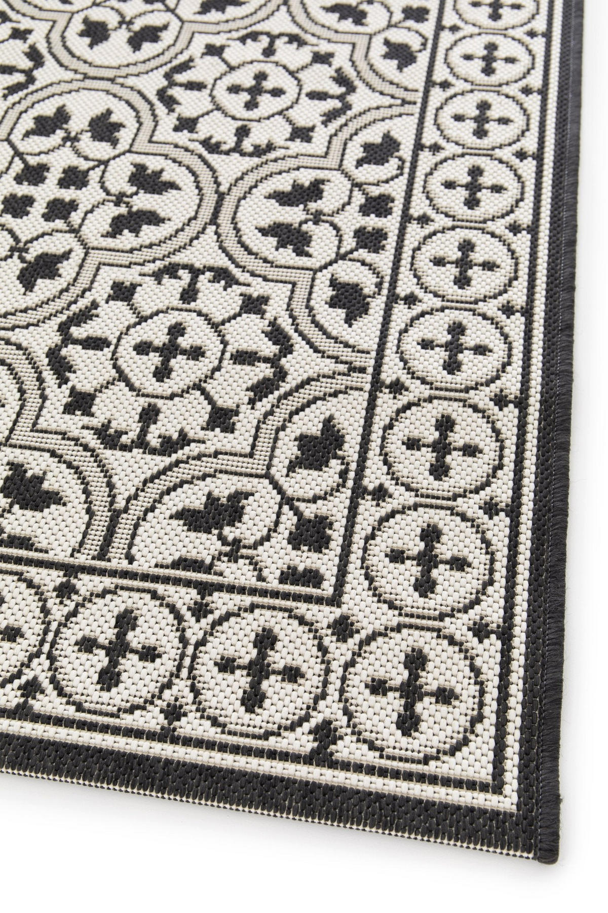 TEPPICH für den Innenkorridor im Freien schwarz - Schwarz, Textil (80/200cm) - AFK Living